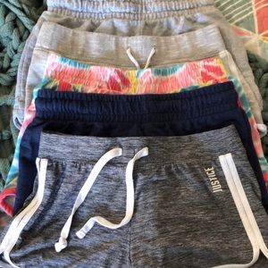 Lot of girls shorts size 10-12 various brands